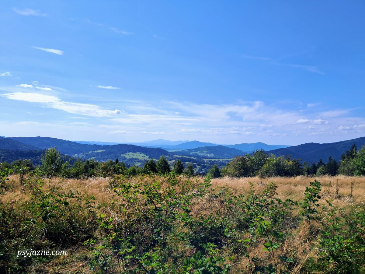 widok na Beskid Wyspowy