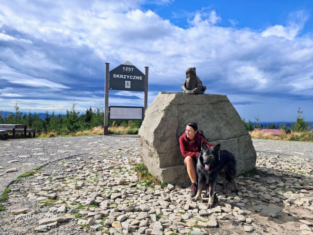 Skrzyczne 1257 m n.p.m., szczyt